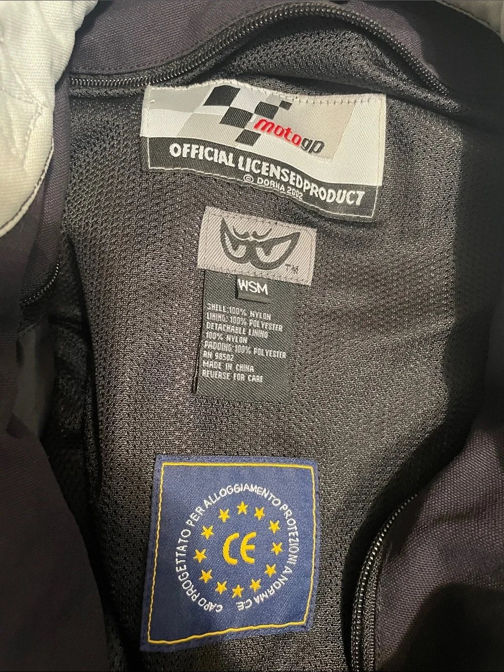Motorcycle Ladies Jacket -MOTO GP-Softshell Jacket - Black & Light Gray